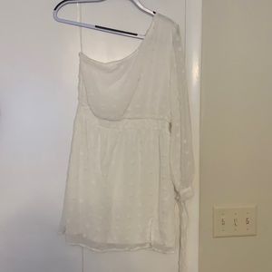 Medium white pink lily dress!